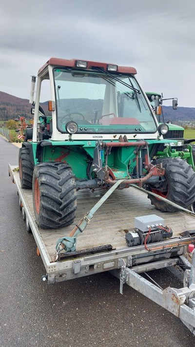 Tracteur Aebi Rasant RS2805T