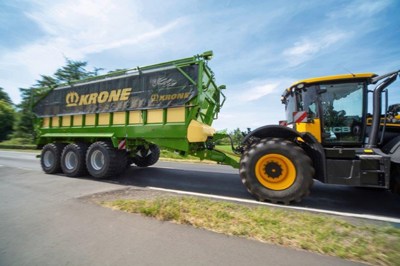 KRONE GX 440 Abschiebewagen - der Alleskönner