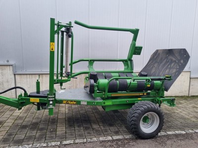 Rundballenwickler McHale 991 BE - gezogen - Top Maschine!